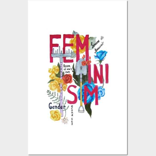 Feminism Wall Art by Kuhtina